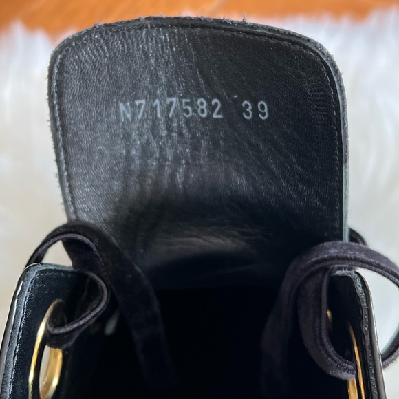 AGL Patent Leather Combat Boot - Picture 4 of 6